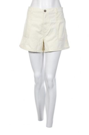 Γυναικείο κοντό παντελόνι Camaieu, Μέγεθος XL, Χρώμα Εκρού, Τιμή 11,19 €