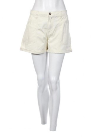 Γυναικείο κοντό παντελόνι Camaieu, Μέγεθος L, Χρώμα Εκρού, Τιμή 11,19 €