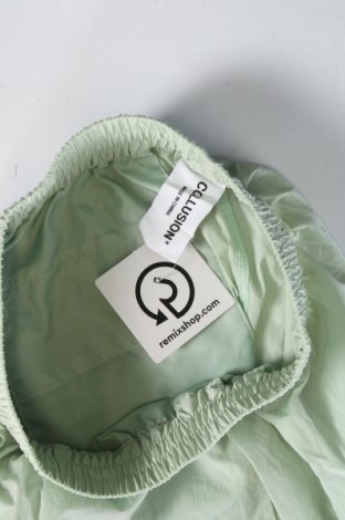 Дамски къс панталон Collusion, Размер XXS, Цвят Зелен, Цена 54,00 лв.