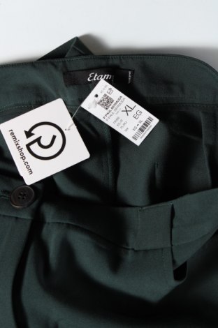 Дамски къс панталон Etam, Размер L, Цвят Зелен, Цена 20,16 лв.