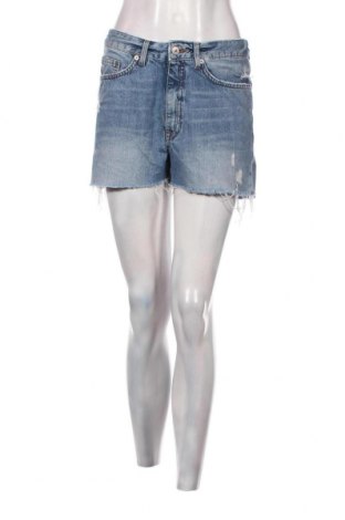 Pantaloni scurți de femei H&M L.O.G.G., Mărime S, Culoare Albastru, Preț 15,51 Lei
