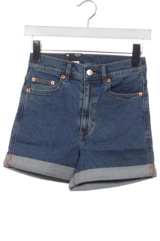 Pantaloni scurți de femei Monki, Mărime XS, Culoare Albastru, Preț 30,40 Lei