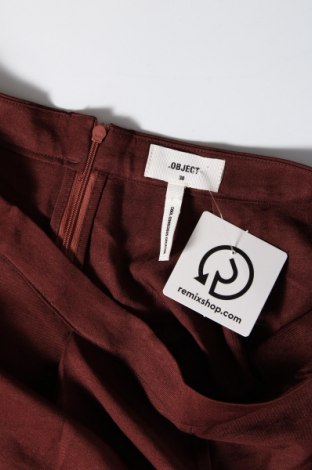 Дамски къс панталон Object, Размер M, Цвят Кафяв, Цена 20,88 лв.