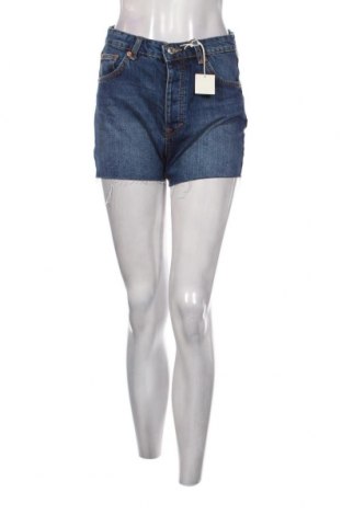 Γυναικείο κοντό παντελόνι Pull&Bear, Μέγεθος S, Χρώμα Μπλέ, Τιμή 6,55 €