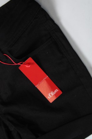Γυναικείο κοντό παντελόνι S.Oliver, Μέγεθος XS, Χρώμα Μαύρο, Τιμή 37,11 €