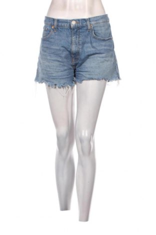 Pantaloni scurți de femei Tommy Hilfiger, Mărime L, Culoare Albastru, Preț 134,21 Lei