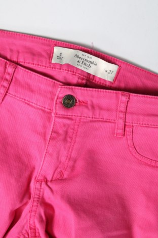 Pantaloni de femei Abercrombie & Fitch, Mărime S, Culoare Roz, Preț 161,18 Lei
