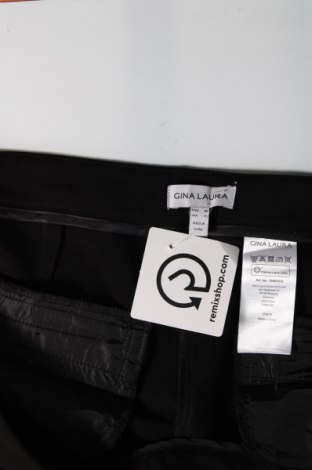 Γυναικείο παντελόνι Gina Laura, Μέγεθος XL, Χρώμα Μαύρο, Τιμή 17,94 €