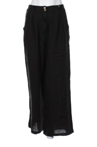 Dámské kalhoty  Le Monde Du Lin, Velikost L, Barva Černá, Cena  804,00 Kč