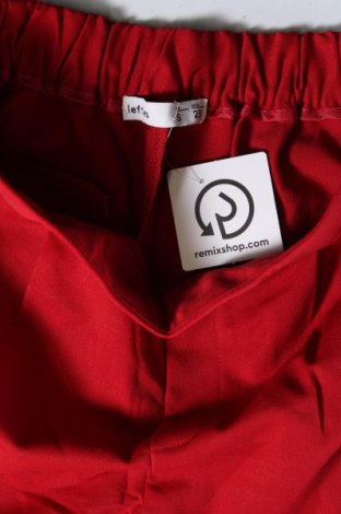Дамски панталон Lefties, Размер S, Цвят Червен, Цена 6,09 лв.