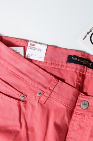Дамски панталон Levi's, Размер L, Цвят Розов, Цена 119,00 лв.