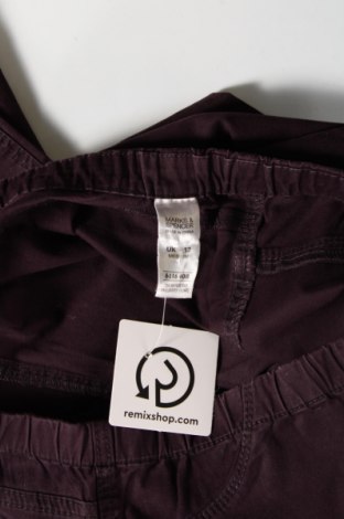 Дамски панталон Marks & Spencer, Размер M, Цвят Лилав, Цена 4,20 лв.