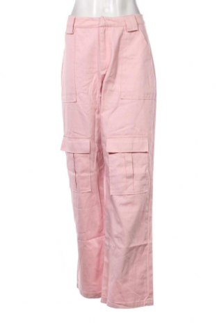 Дамски панталон Missy Empire, Размер M, Цвят Розов, Цена 12,88 лв.