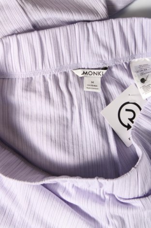 Дамски панталон Monki, Размер M, Цвят Лилав, Цена 14,21 лв.