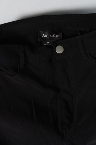 Дамски панталон Monki, Размер XS, Цвят Черен, Цена 13,23 лв.