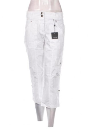 Дамски панталон Navigazione, Размер M, Цвят Бял, Цена 29,58 лв.