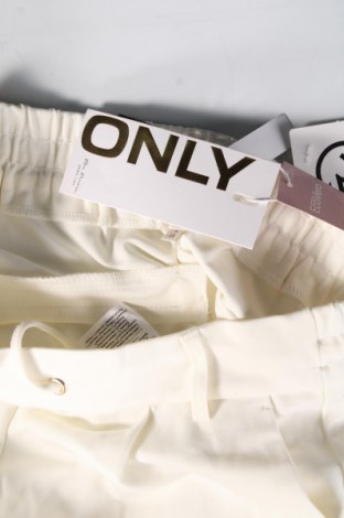 Дамски панталон ONLY, Размер S, Цвят Бял, Цена 54,00 лв.