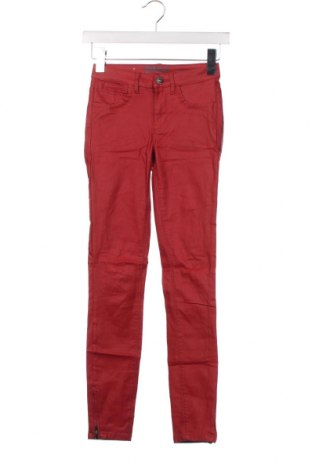 Дамски панталон ONLY, Размер XS, Цвят Червен, Цена 20,00 лв.