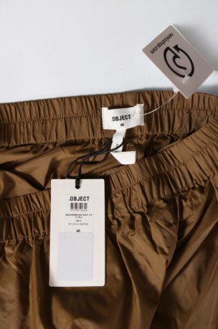 Dámské kalhoty  Object, Velikost M, Barva Hnědá, Cena  1 261,00 Kč