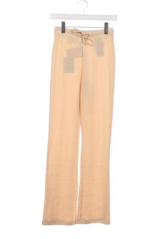 Дамски панталон Pieces, Размер XS, Цвят Бежов, Цена 14,58 лв.
