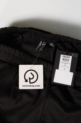 Γυναικείο παντελόνι Pieces, Μέγεθος S, Χρώμα Μαύρο, Τιμή 5,01 €