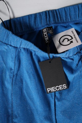 Γυναικείο παντελόνι Pieces, Μέγεθος M, Χρώμα Μπλέ, Τιμή 8,63 €
