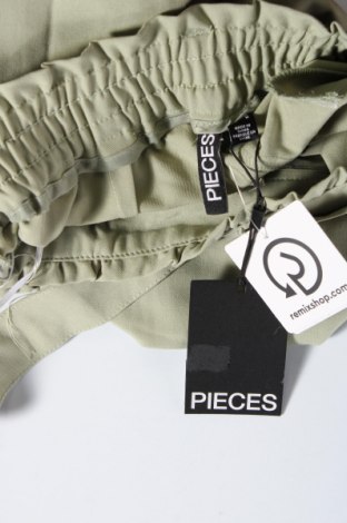 Pantaloni de femei Pieces, Mărime M, Culoare Verde, Preț 35,53 Lei