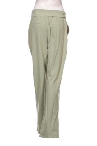 Дамски панталон Pieces, Размер M, Цвят Зелен, Цена 14,04 лв.
