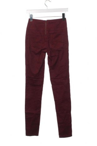 Γυναικείο παντελόνι Pieces, Μέγεθος XS, Χρώμα Κόκκινο, Τιμή 2,23 €