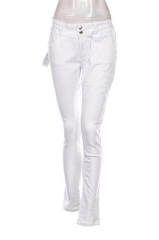 Damskie spodnie Seventy Seven, Rozmiar XL, Kolor Biały, Cena 39,24 zł