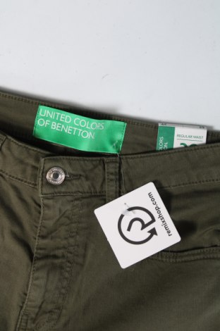 Pantaloni de femei United Colors Of Benetton, Mărime XS, Culoare Verde, Preț 25,76 Lei