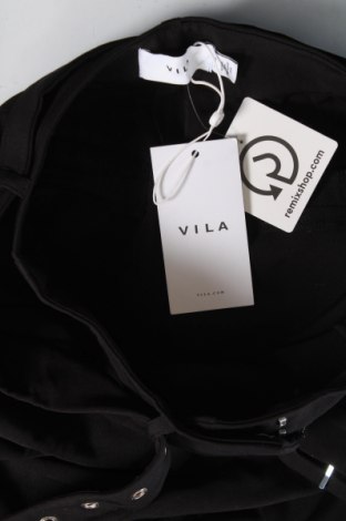 Γυναικείο παντελόνι VILA, Μέγεθος XS, Χρώμα Μαύρο, Τιμή 7,80 €