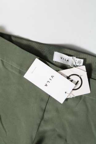 Дамски панталон VILA, Размер S, Цвят Зелен, Цена 13,50 лв.