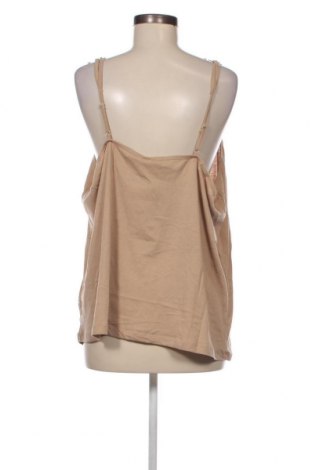 Γυναικείο αμάνικο μπλουζάκι, Μέγεθος XL, Χρώμα  Μπέζ, Τιμή 8,87 €