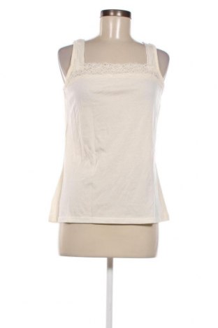Γυναικείο αμάνικο μπλουζάκι, Μέγεθος M, Χρώμα Εκρού, Τιμή 7,57 €