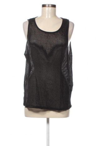 Γυναικείο αμάνικο μπλουζάκι Bershka, Μέγεθος XL, Χρώμα Μαύρο, Τιμή 6,49 €