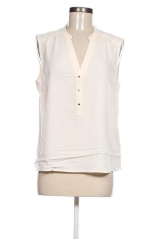 Γυναικείο αμάνικο μπλουζάκι Camaieu, Μέγεθος L, Χρώμα Εκρού, Τιμή 5,41 €
