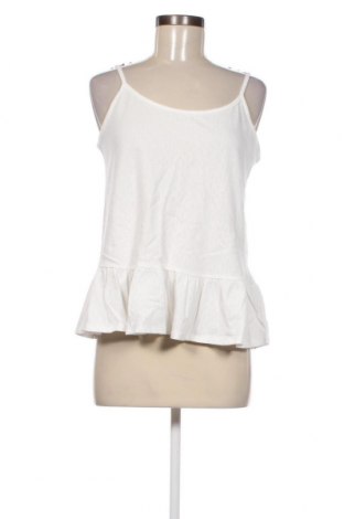 Γυναικείο αμάνικο μπλουζάκι Camaieu, Μέγεθος L, Χρώμα Λευκό, Τιμή 5,09 €