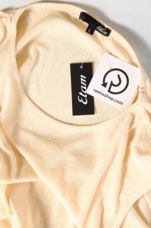 Γυναικείο αμάνικο μπλουζάκι Etam, Μέγεθος L, Χρώμα  Μπέζ, Τιμή 14,95 €