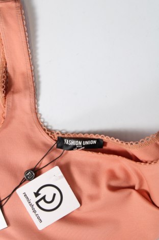 Γυναικείο αμάνικο μπλουζάκι Fashion Union, Μέγεθος XS, Χρώμα Ρόζ , Τιμή 5,23 €