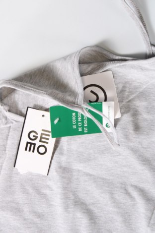 Γυναικείο αμάνικο μπλουζάκι Gemo, Μέγεθος M, Χρώμα Γκρί, Τιμή 3,29 €