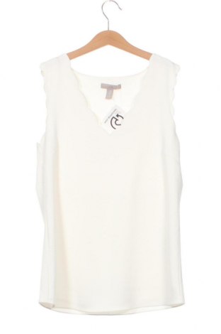 Γυναικείο αμάνικο μπλουζάκι H&M, Μέγεθος XXS, Χρώμα Λευκό, Τιμή 2,41 €