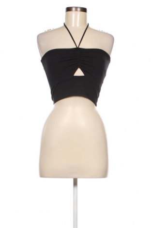 Γυναικείο αμάνικο μπλουζάκι Hollister, Μέγεθος M, Χρώμα Μαύρο, Τιμή 4,63 €