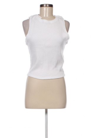Γυναικείο αμάνικο μπλουζάκι Hollister, Μέγεθος L, Χρώμα Λευκό, Τιμή 7,92 €