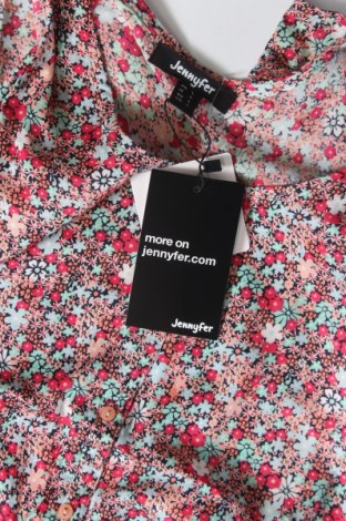 Γυναικείο αμάνικο μπλουζάκι Jennyfer, Μέγεθος L, Χρώμα Πολύχρωμο, Τιμή 6,82 €