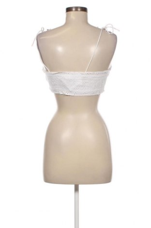 Γυναικείο αμάνικο μπλουζάκι Jennyfer, Μέγεθος M, Χρώμα Λευκό, Τιμή 6,06 €