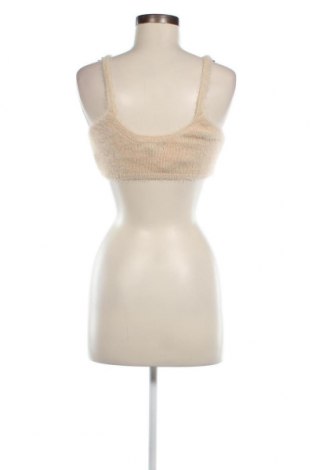 Γυναικείο αμάνικο μπλουζάκι Missguided, Μέγεθος S, Χρώμα  Μπέζ, Τιμή 4,87 €