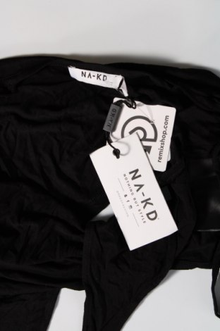 Γυναικείο αμάνικο μπλουζάκι NA-KD, Μέγεθος S, Χρώμα Μαύρο, Τιμή 4,78 €