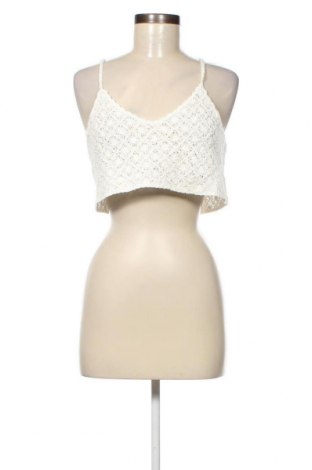 Γυναικείο αμάνικο μπλουζάκι Noisy May, Μέγεθος M, Χρώμα Λευκό, Τιμή 9,09 €