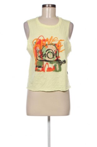 Γυναικείο αμάνικο μπλουζάκι Noisy May, Μέγεθος M, Χρώμα Κίτρινο, Τιμή 10,82 €